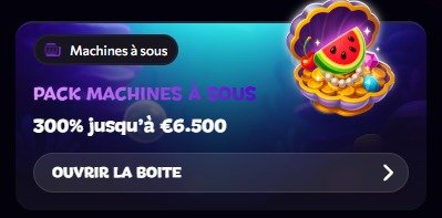 Aphrodite Casino pack de bonus hebdomadaire