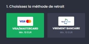 GoldenPlay Casino page retrait