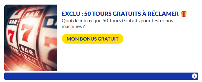 Lucky Treasure Casino bonus 50 tours gratuits