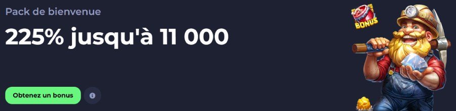 PitBet Casino bonus de bienvenue