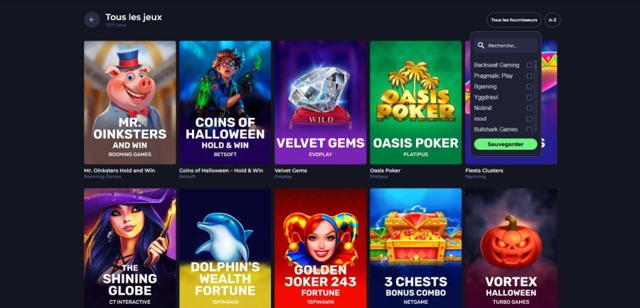 PitBet Casino machines à sous