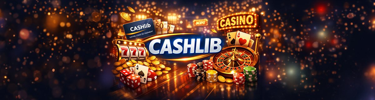 Bannière méthode de paiement casino Cashlib