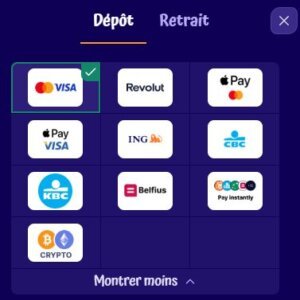 Spingranny Casino dépôts