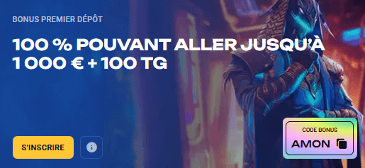 AmonBet Casino bonus de bienvenue