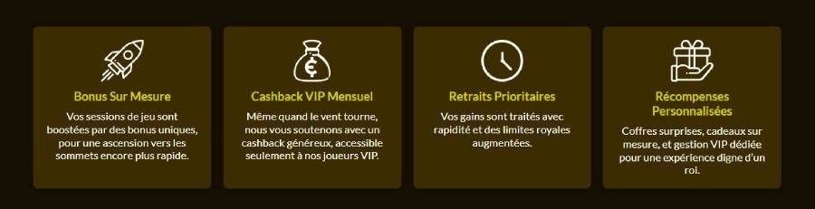 Kings Chance Casino programme VIP