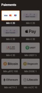 Slotlair Casino dépôt