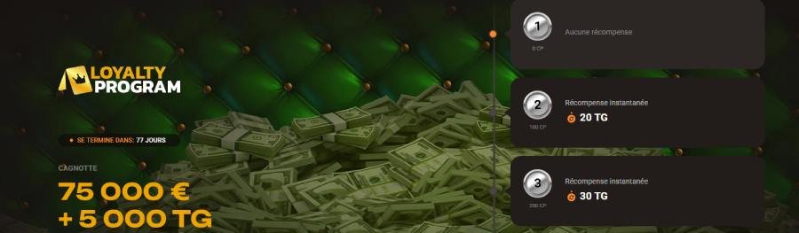 Slotlair Casino programme vip