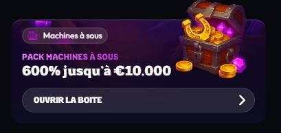 Wildzy Casino bonus de bienvenue