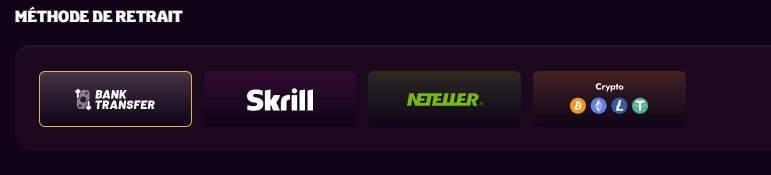 Chanze Casino retrait