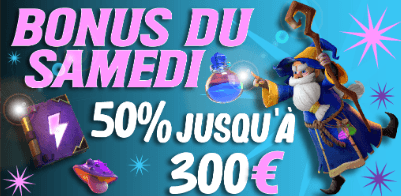 Merlin Casino bonus samedi