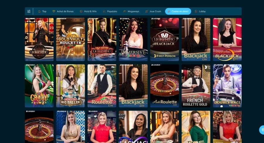 Volerbet Casino live